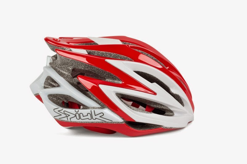 Casco de Ciclismo Dharma Rojo/Blanco