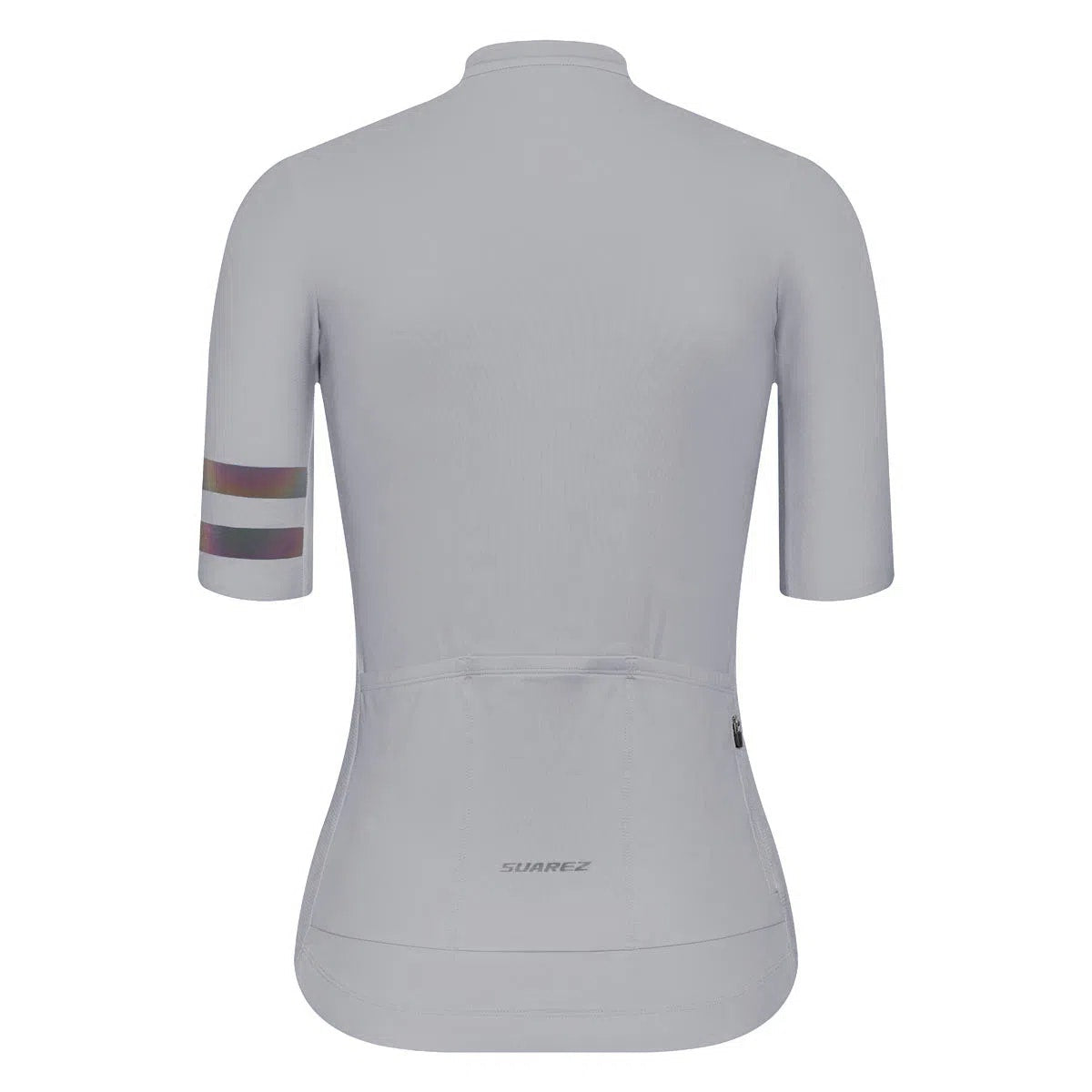 Jersey Ciclismo M/C Mujer Suarez Solid Gray Pearl 2.4