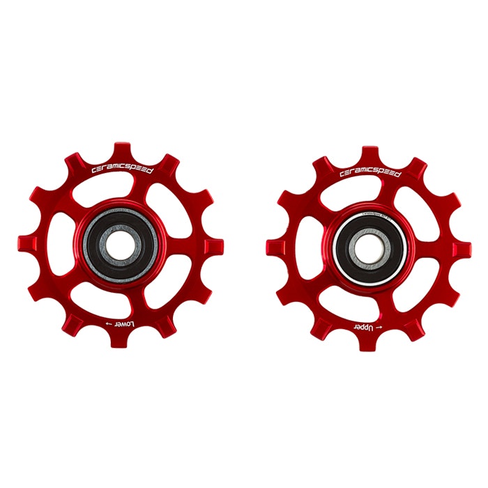 Rodajas CeramicSpeed Campagnolo 12S Rojo CTD