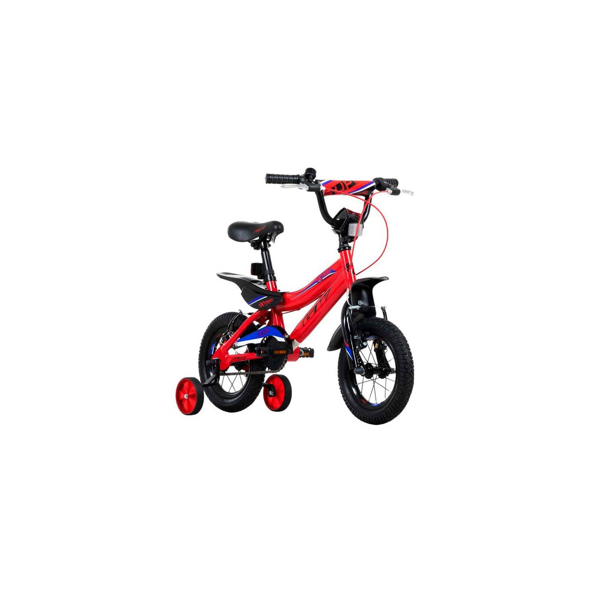 Bicicleta Niño GW 12 Moto TXT 650 Negro/Rojo