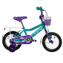 Bicicleta Infantil Niña GW 16P Fairy Aguamarina/Morado Perla