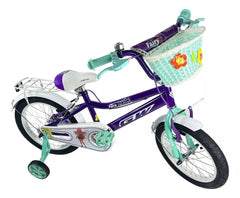 Bicicleta Infantil Niña GW 16P Fairy Morado Lavanda/Menta