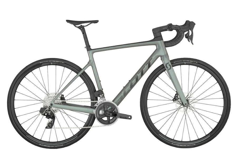 Bicicleta Ruta Scott Addict 10 AXS 23 Carbon 12 V Verde Pris