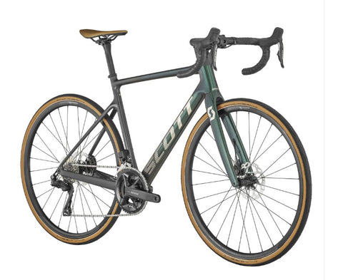 Bicicleta Ruta Scott Addict 20 Di2 2023 Carbon 12V Ver/Neg