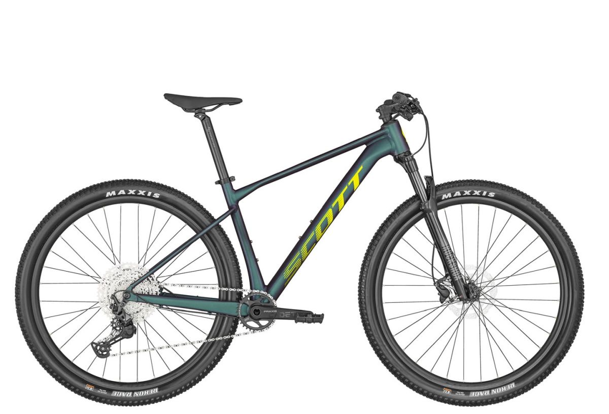 Bicicleta MTB Scott Scale 965 23 Aluminio 12V Verde/Amarillo