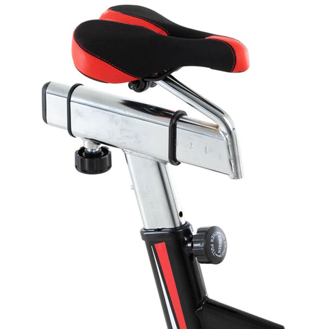 Bicicleta Spinning Vicenza Negro Roja