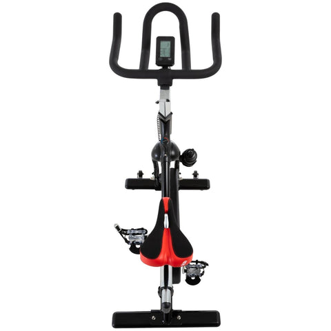 Bicicleta Spinning Vicenza Negro Roja