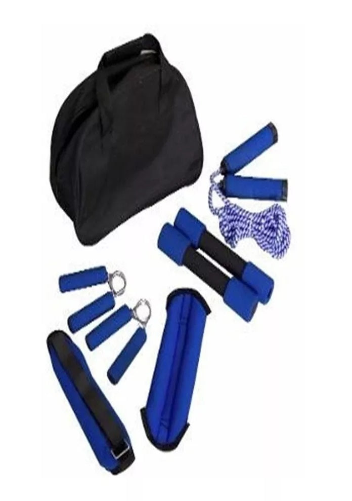 Set Aerobico As-001 Sportfitness Azul