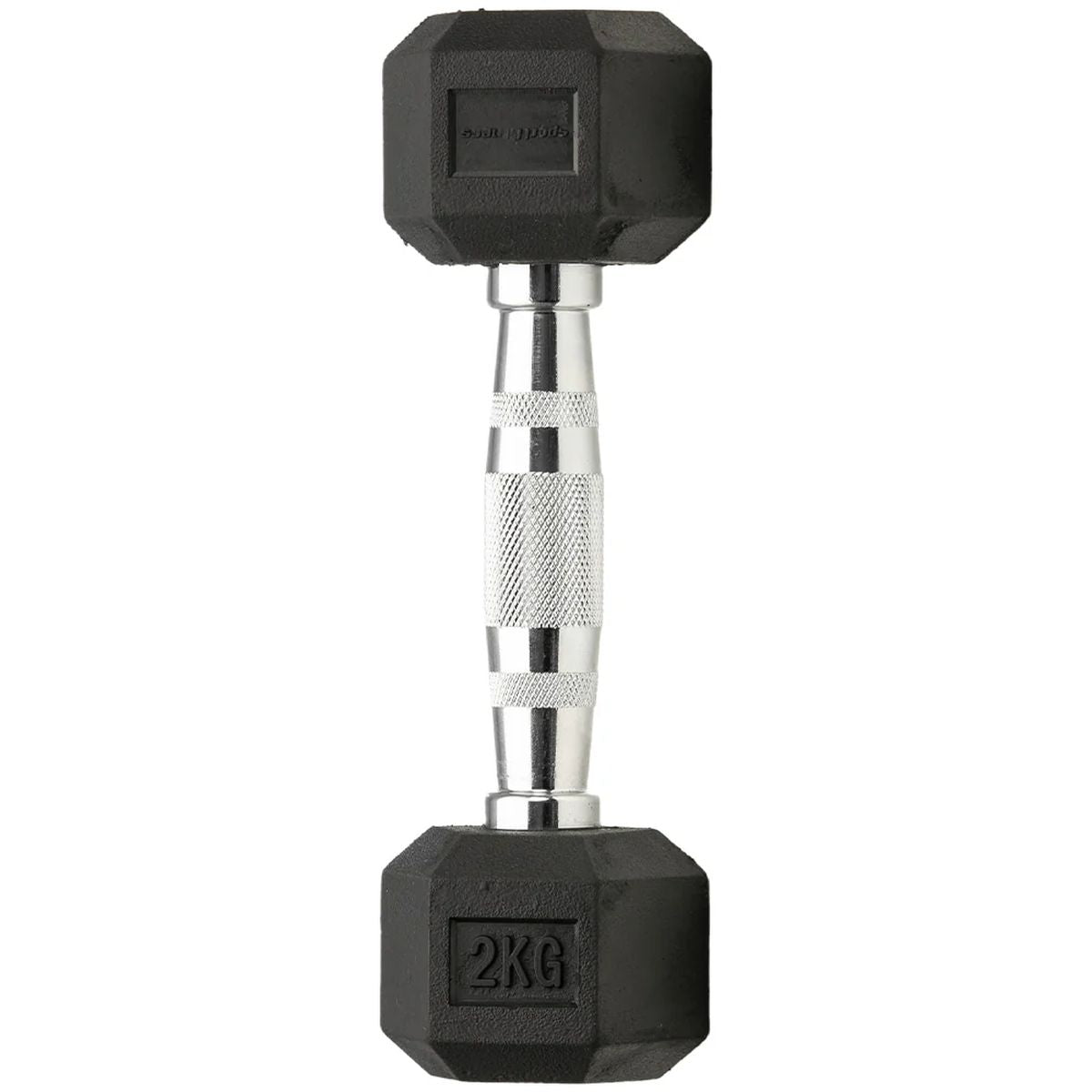 Mancuerna Encauchetada 5Kg (Hexagonal) DR-R-301 Sportfitness