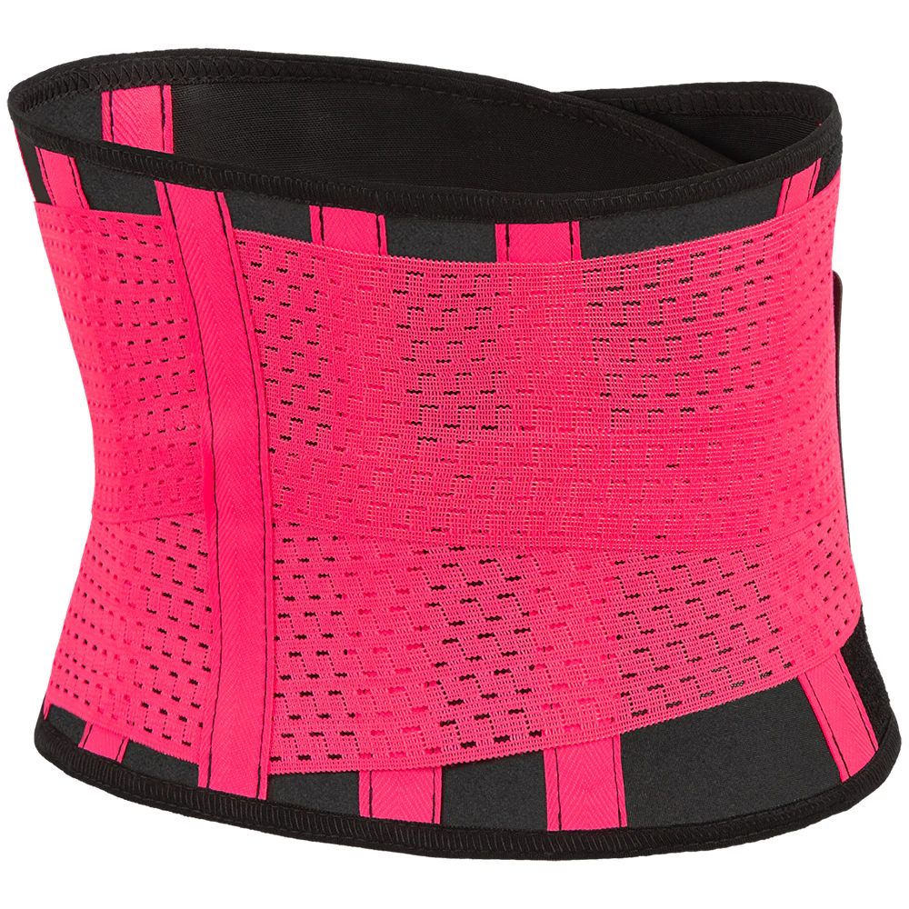 Faja Protectora con Doble Ajuste Sportfitnes Negro/Fucsia