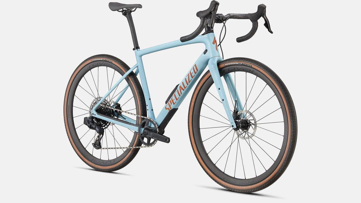 Bicicleta Ruta Specialized 2022 Diverge Expert Carbon / Azul