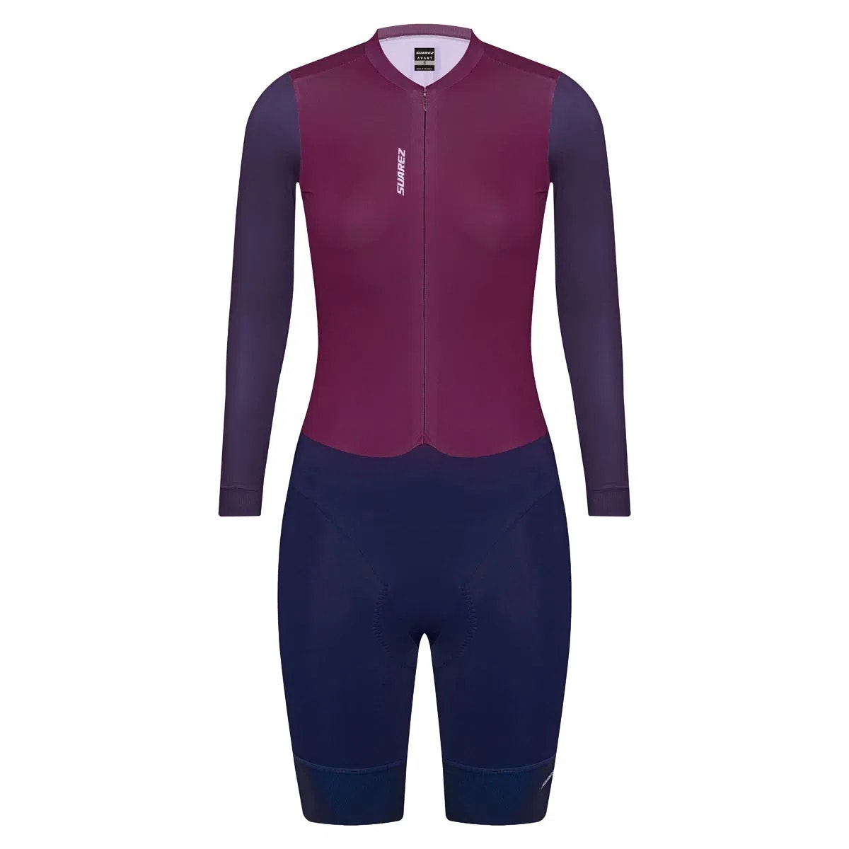 Enterizo de Ciclismo Suarez Mujer M/L Vortex Berry