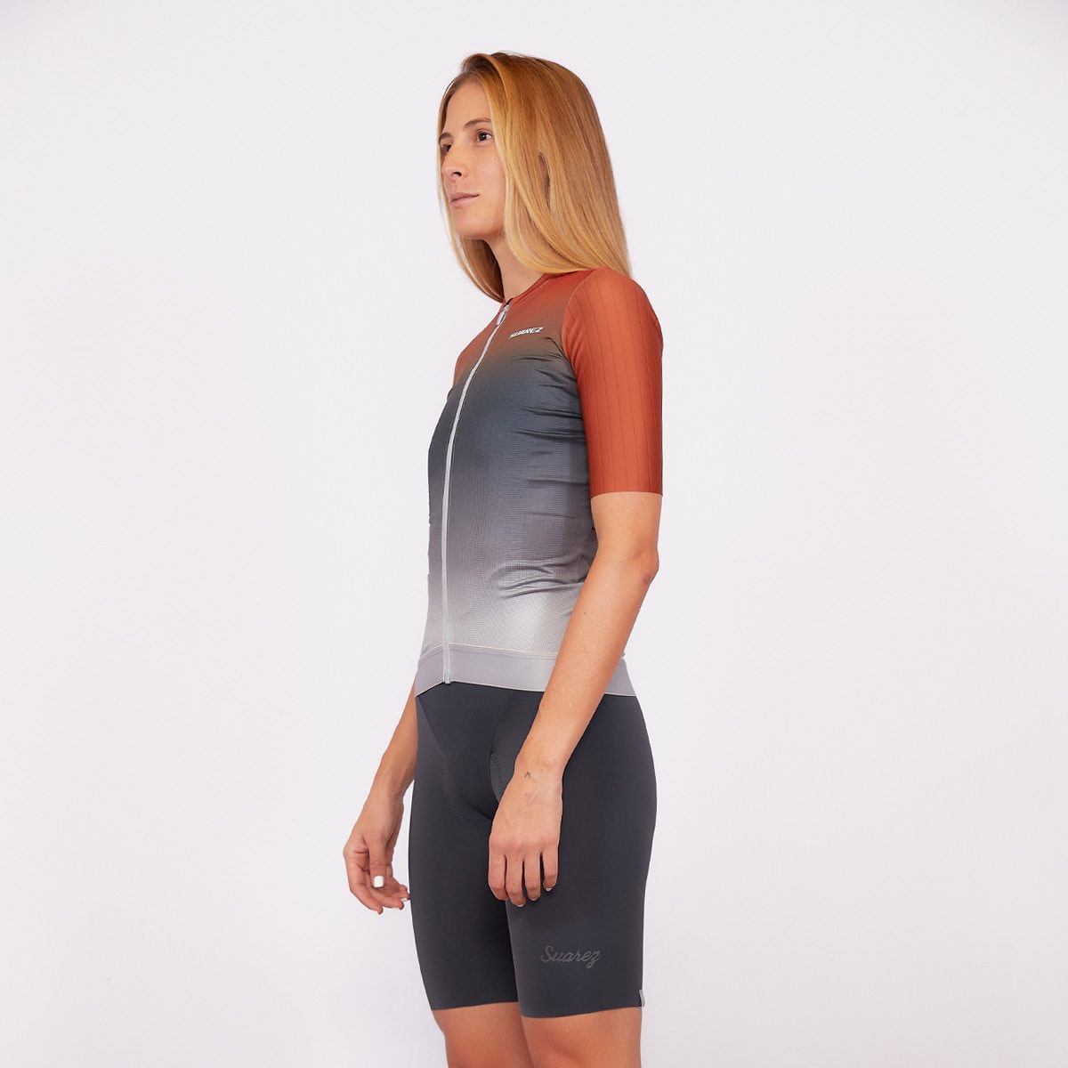 Jersey Ciclismo M/C Mujer Suarez Gradient