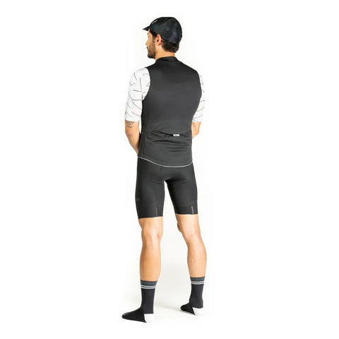 Chaleco Ciclismo Alpes Hombre Negro