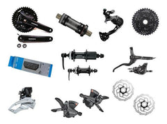 Grupo Shimano Altus Triplato Eco 9 Velocidades