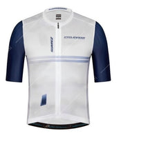 Jersey Ciclismo M/C Hombre Suarez Cyclewear Blanco