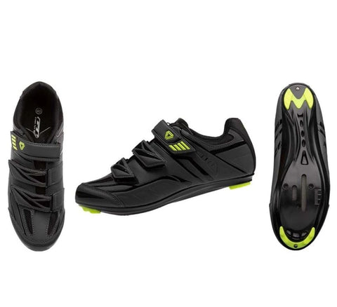 Zapatilla Ciclismo Ruta GW PEAK Gris/Verde