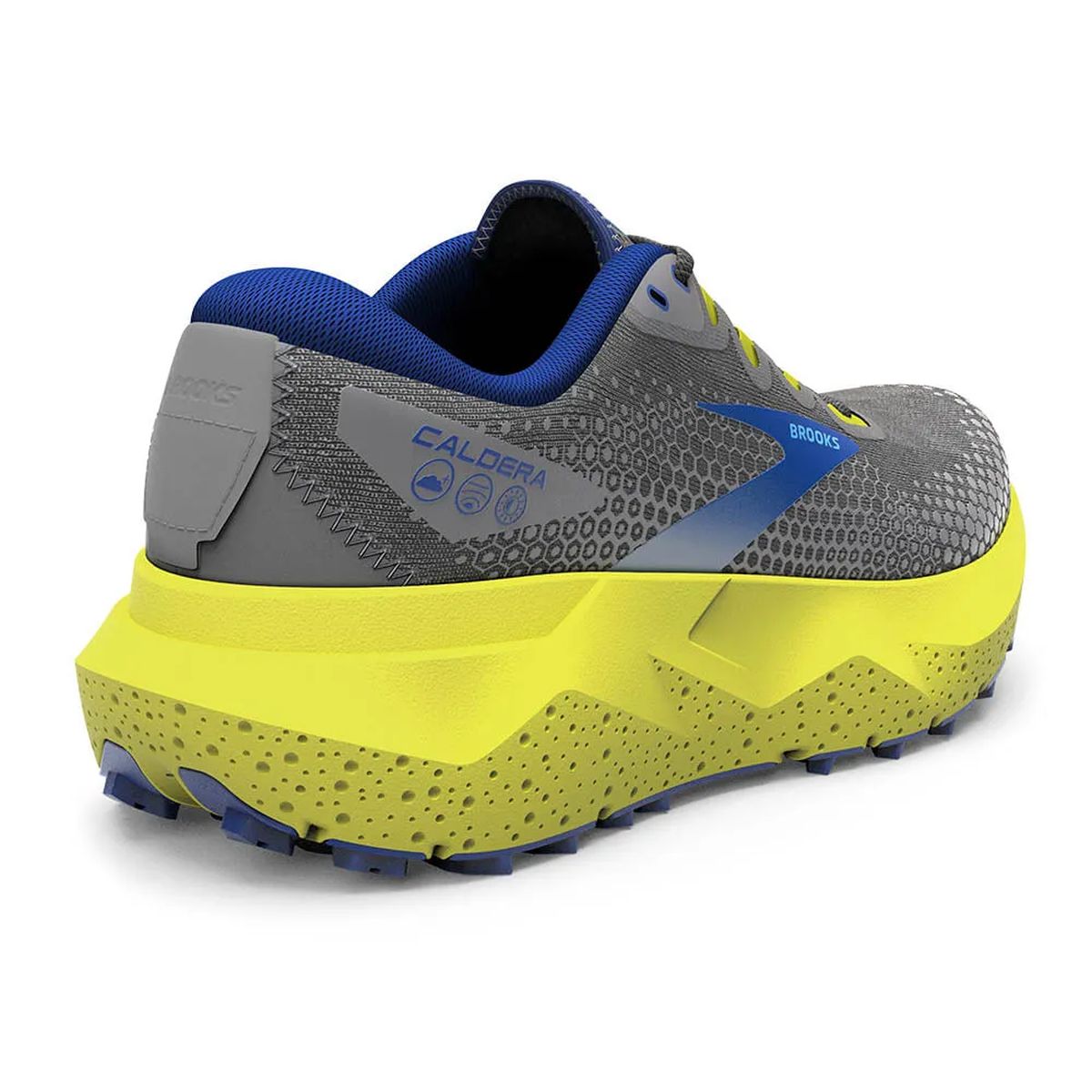 Tenis Brooks Caldera 6 Hombre Gris/Amarillo