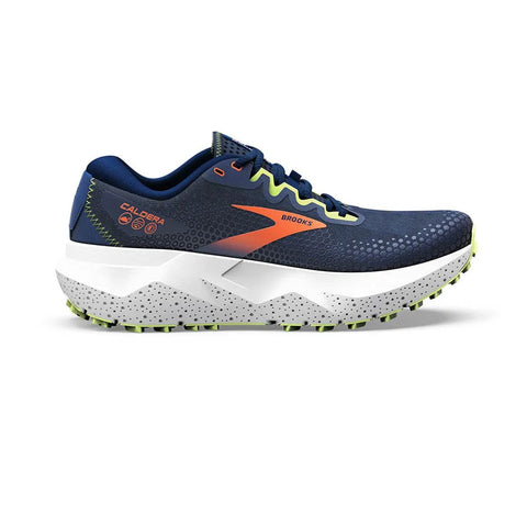 Tenis Brooks Caldera 6 Hombre Azul/Naranja