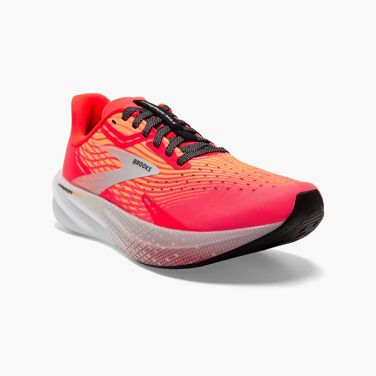 Tenis Brooks Hyperion Max Hombre Naranja