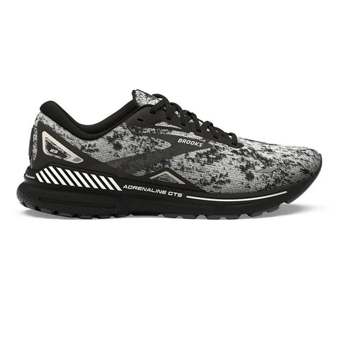 Tenis Brooks Adrenaline GTS 23 Hombre Gris/Negro