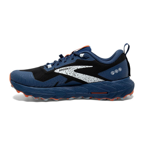 Tenis Brooks Cascadia 17 GTX Hombre Negro/Azul