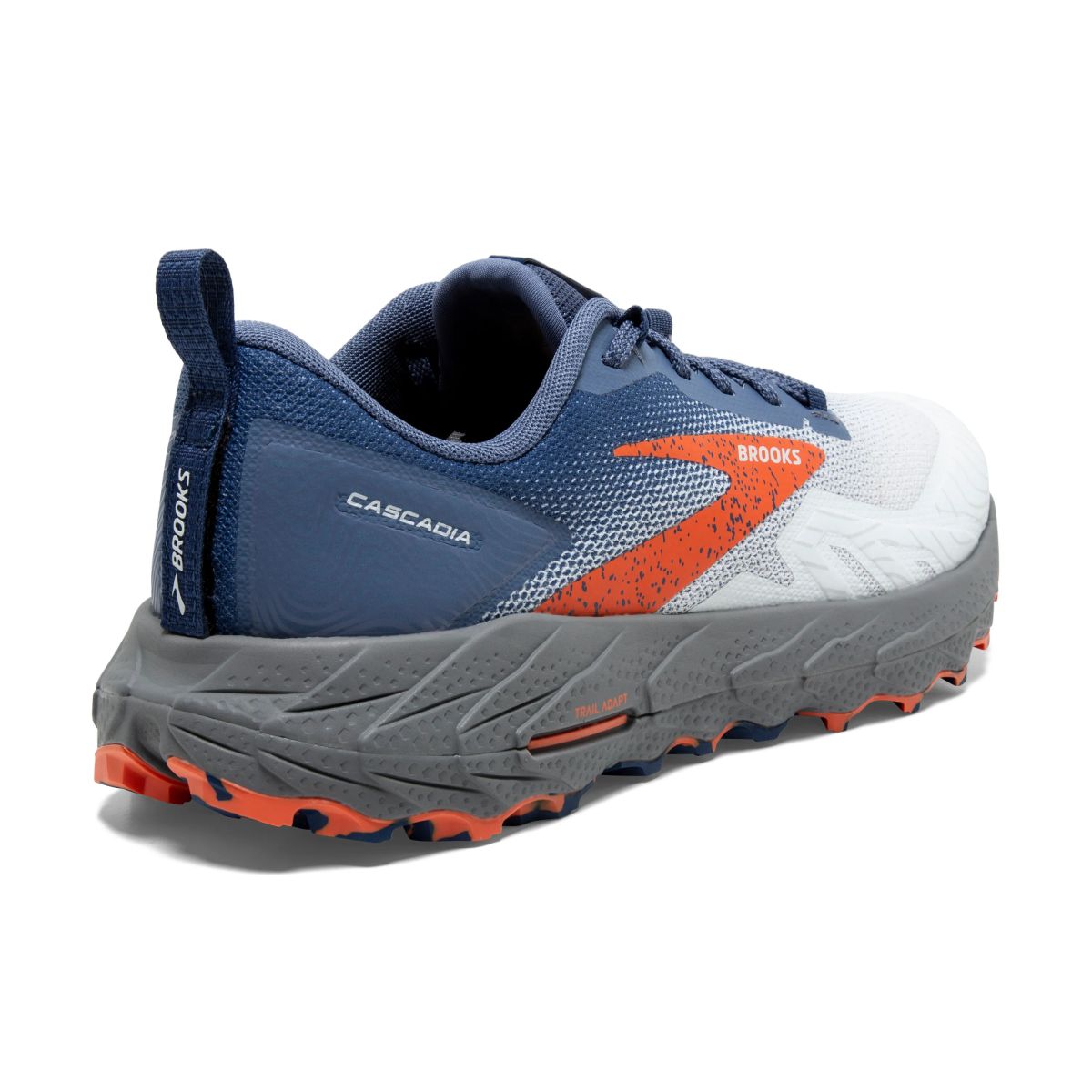 Tenis Brooks Cascadia 17 Hombre Azul/Gris