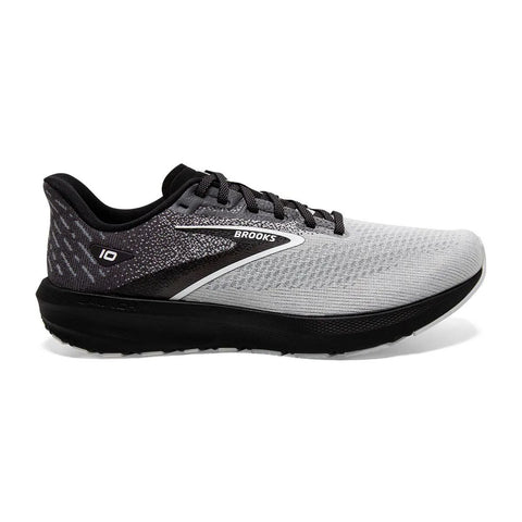 Tenis Brooks Launch 10 Hombre Negro/Blanco