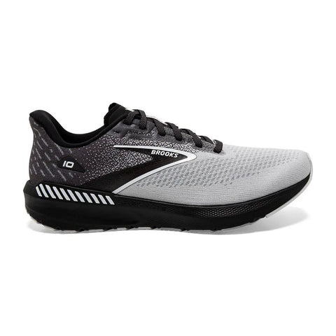 Tenis Brooks Launch GTS 10 Hombre Negro/Perlado/Blanco