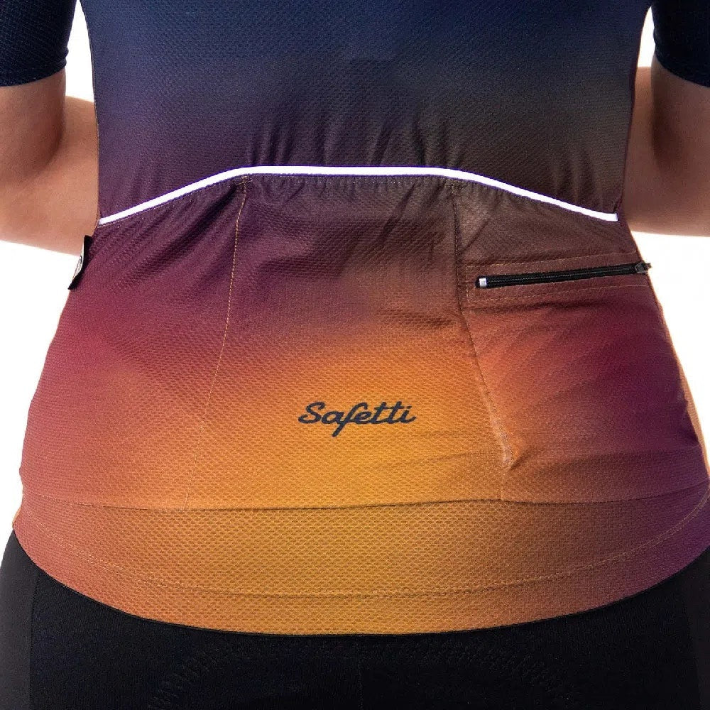 Jersey Ciclismo Safetti M/C Alba Mujer