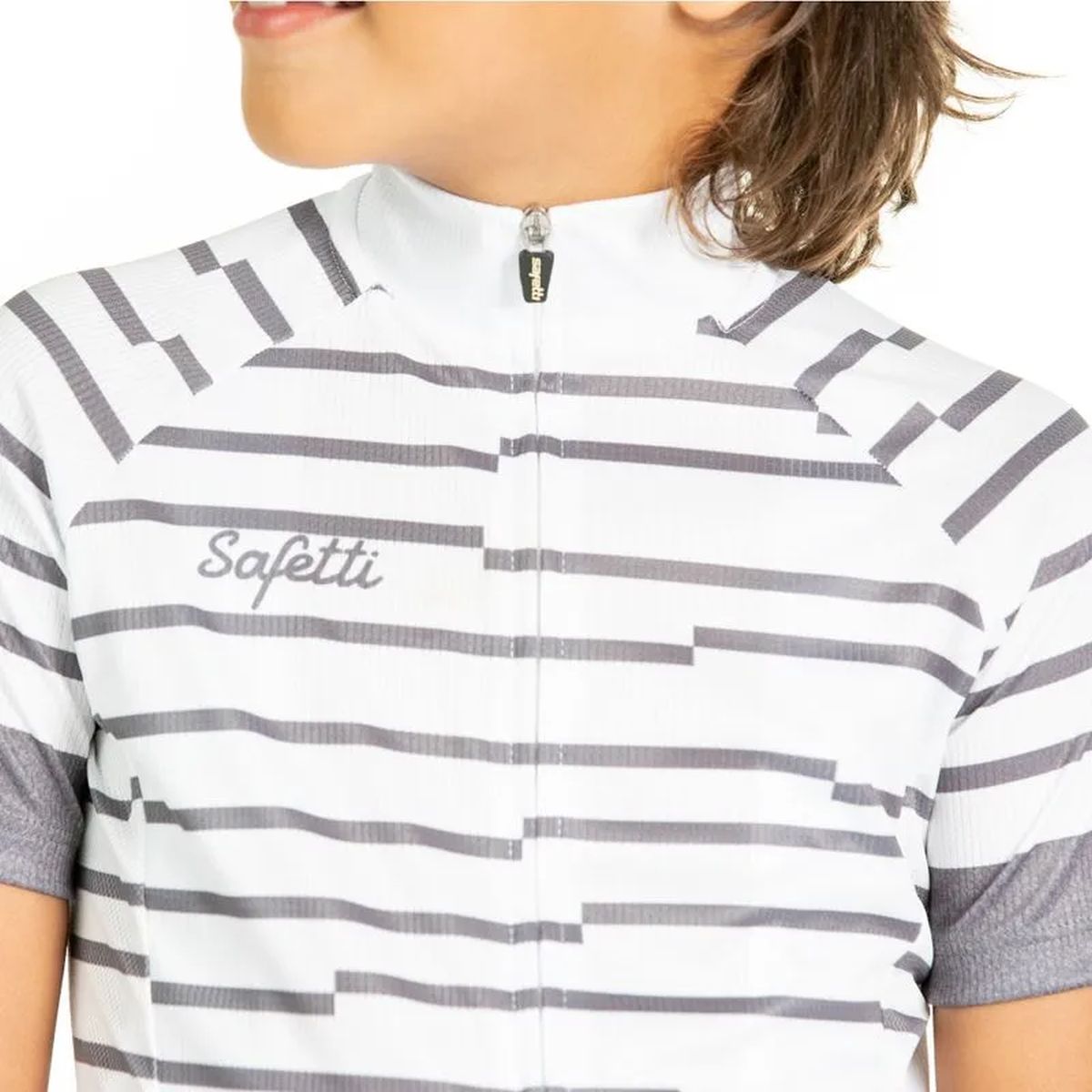 Camiseta Casual M/C Safetti Spaziale Junior Gris