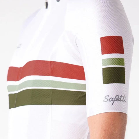 Jersey Ciclismo M/C Safetti Coolness Mujer Olive