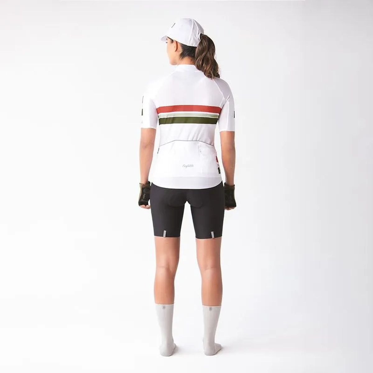 Jersey Ciclismo M/C Safetti Coolness Mujer Olive