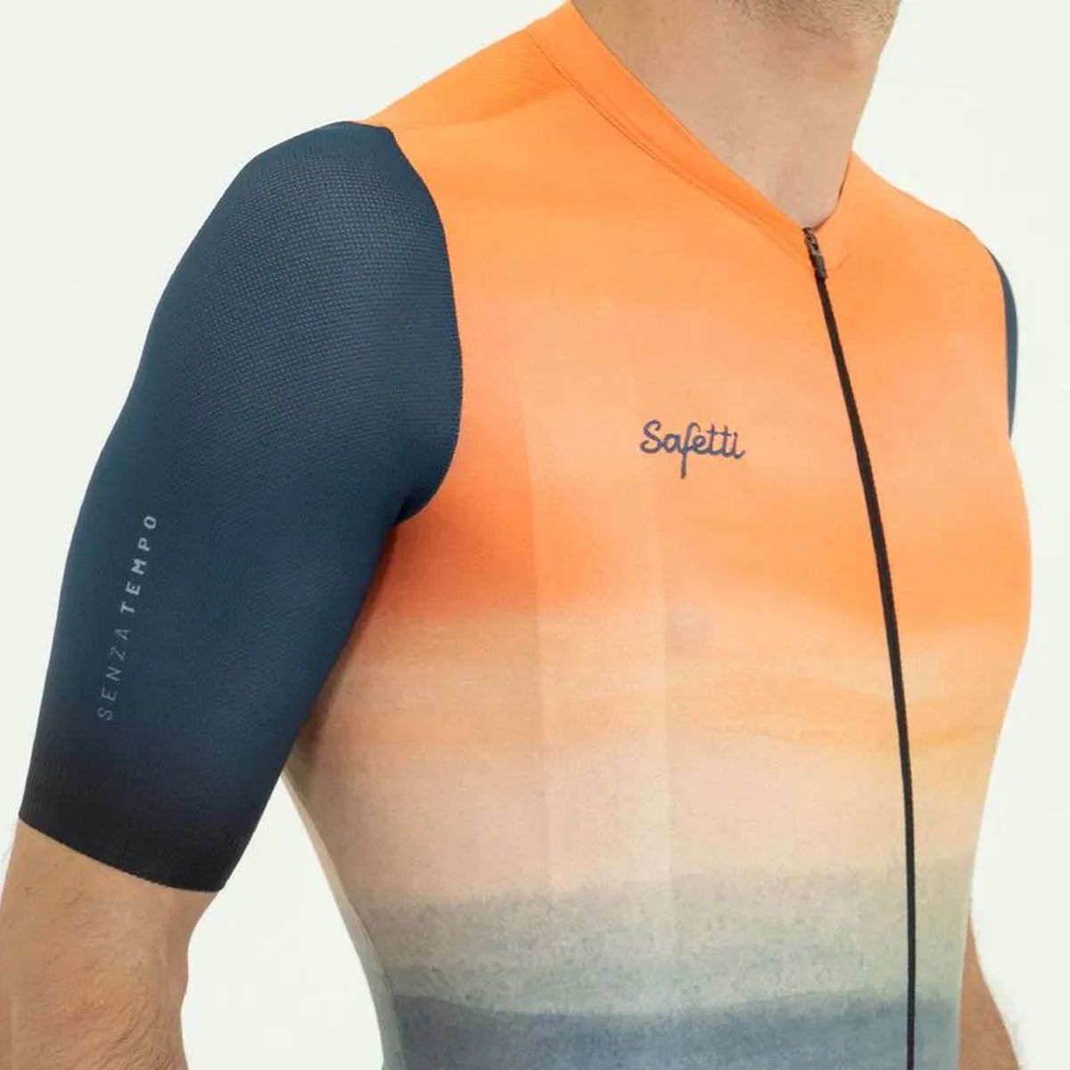 Jersey Ciclismo M/C Safetti Oceanglow Hombre