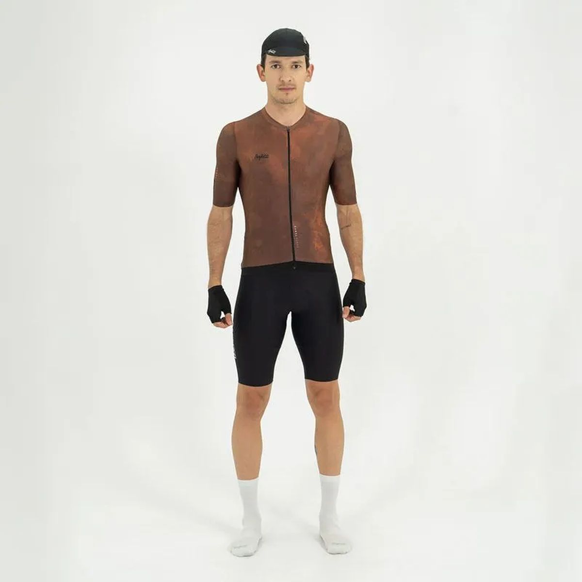 Jersey Ciclismo M/C Safetti Sunsettide Hombre Russet