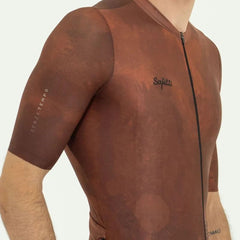 Jersey Ciclismo M/C Safetti Sunsettide Hombre Russet