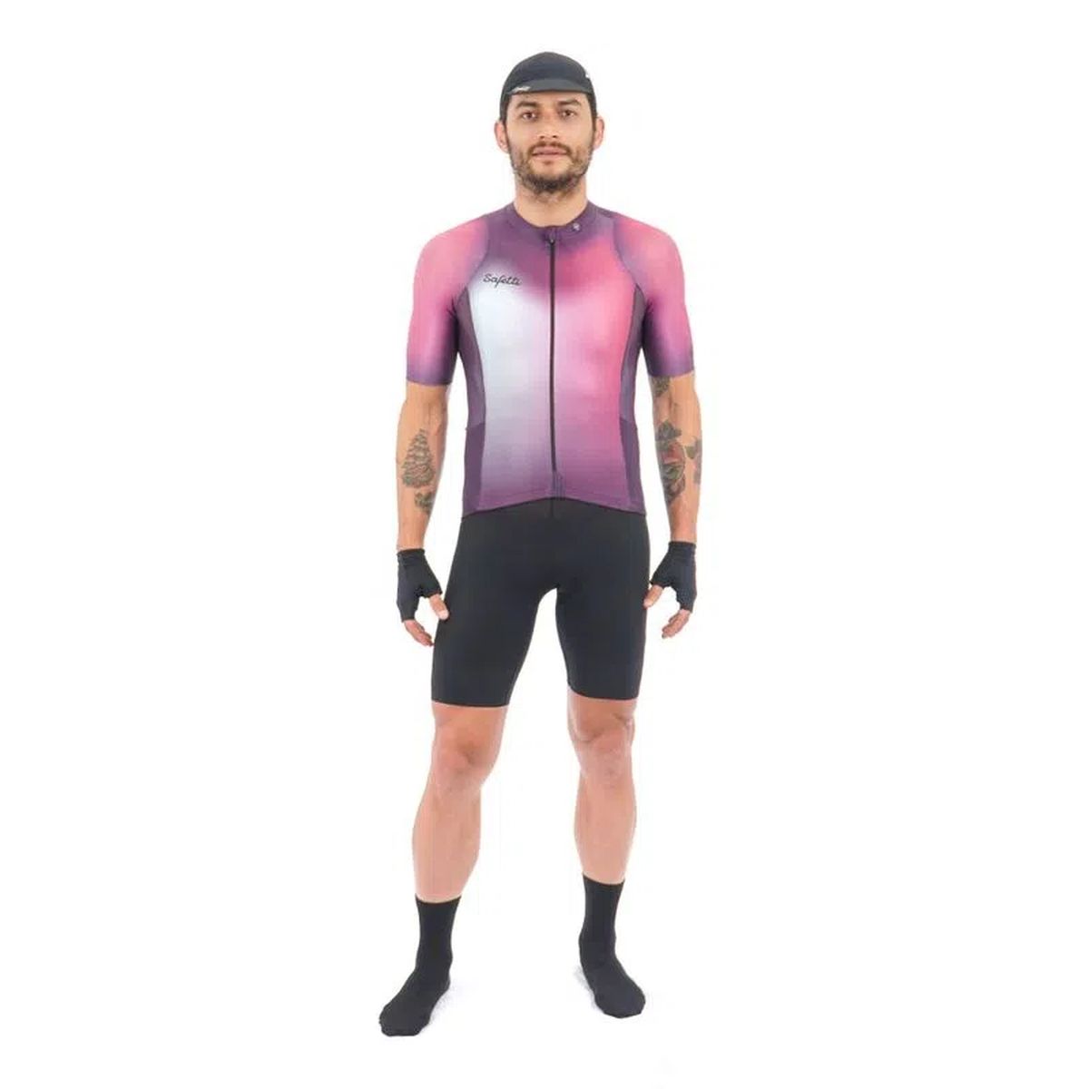 Jersey Ciclismo M/C Safetti Super Slim Hombre Velocisti