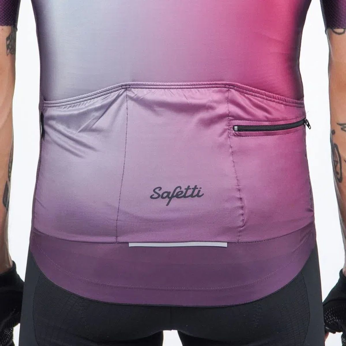 Jersey Ciclismo M/C Safetti Super Slim Hombre Velocisti