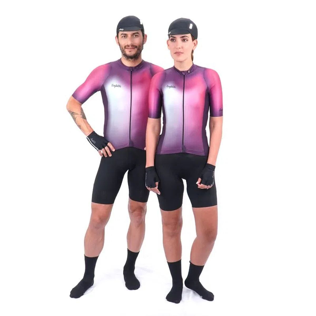 Jersey Ciclismo M/C Safetti Super Slim Hombre Velocisti