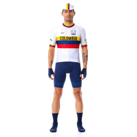 Jersey Ciclismo M/C Safetti Regular Colombia Hombre