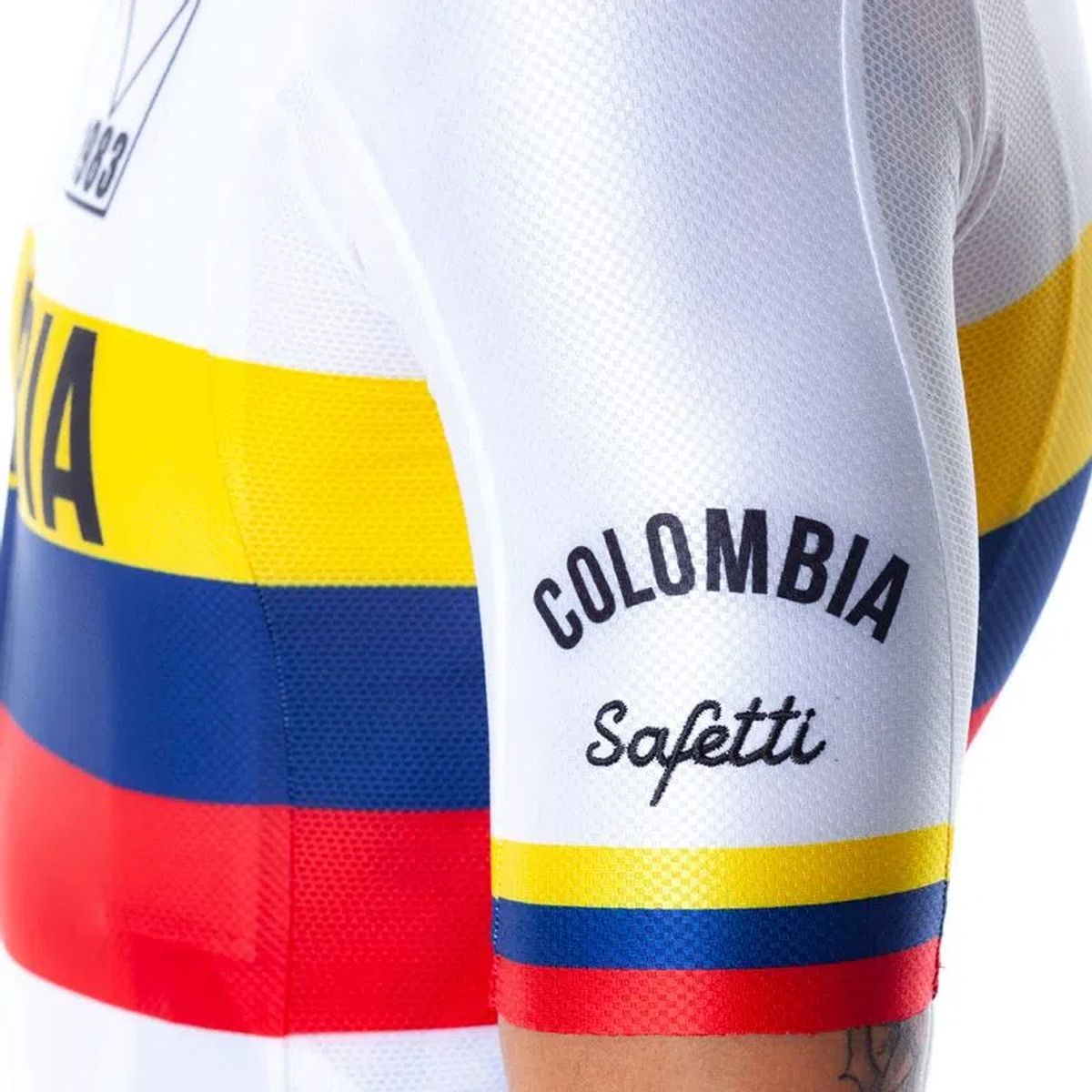 Jersey Ciclismo M/C Safetti Regular Colombia Hombre