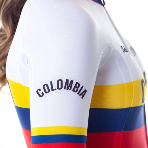 Jersey Ciclismo Safetti M/C Regular Colombia Varta Mujer