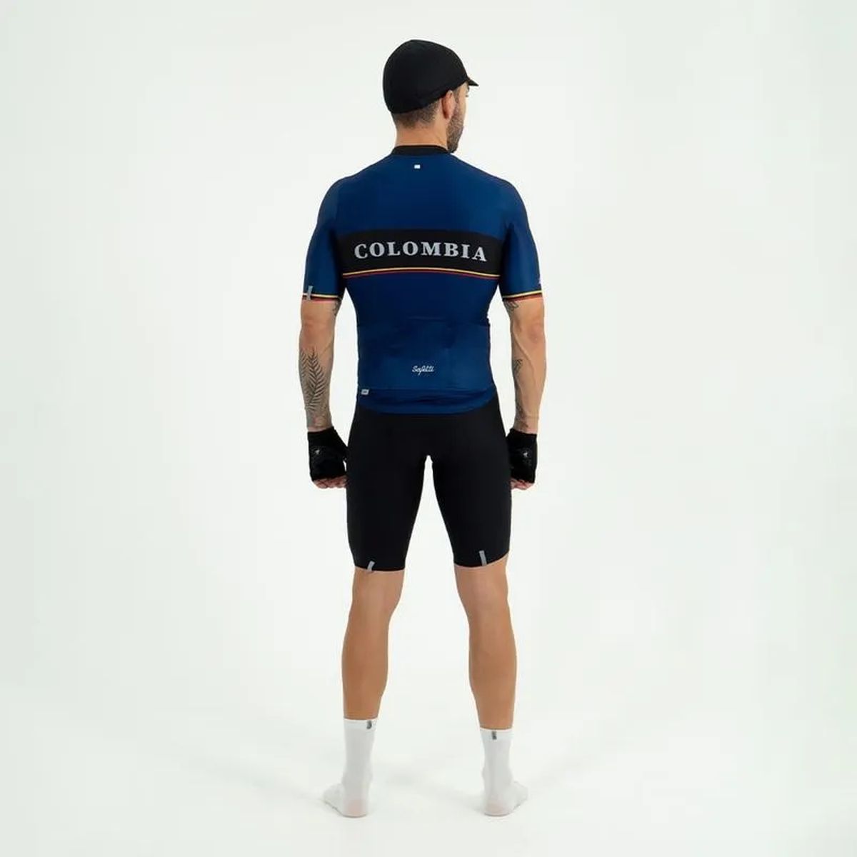 Jersey Ciclismo M/C Safetti Lombardía 2.0 Hombre Blu