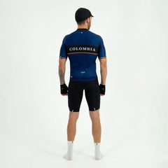 Jersey Ciclismo M/C Safetti Lombardía 2.0 Hombre Blu