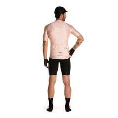 Jersey Ciclismo M/C Safetti Spe Slim Hombre Fogliame Arancia