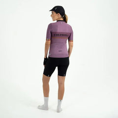 Jersey Ciclismo M/C Safetti Lombardía 2.0 Mujer Vino