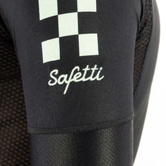 Jersey Ciclismo M/C Safetti Slim Peugeot Hombre Black