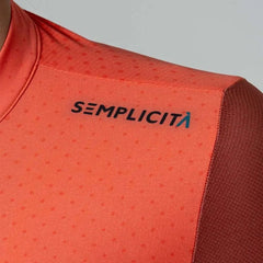 Jersey Ciclismo M/C Safetti  Leggero Flame Mujer