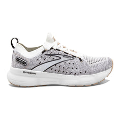 Tenis Brooks Glycerin StealthFit 20 Mujer Blanco/Negro