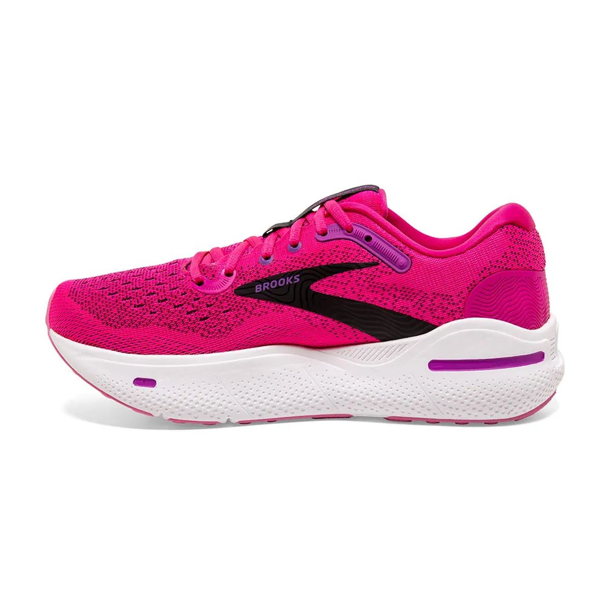 Tenis Brooks Ghost Max Mujer Rosado